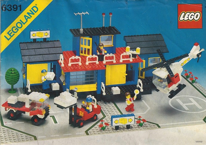Конструктор LEGO (ЛЕГО) Town 6391 Cargo Center