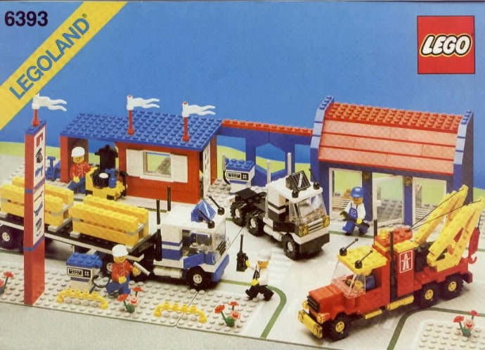 Конструктор LEGO (ЛЕГО) Town 6393 Big Rig Truck Stop