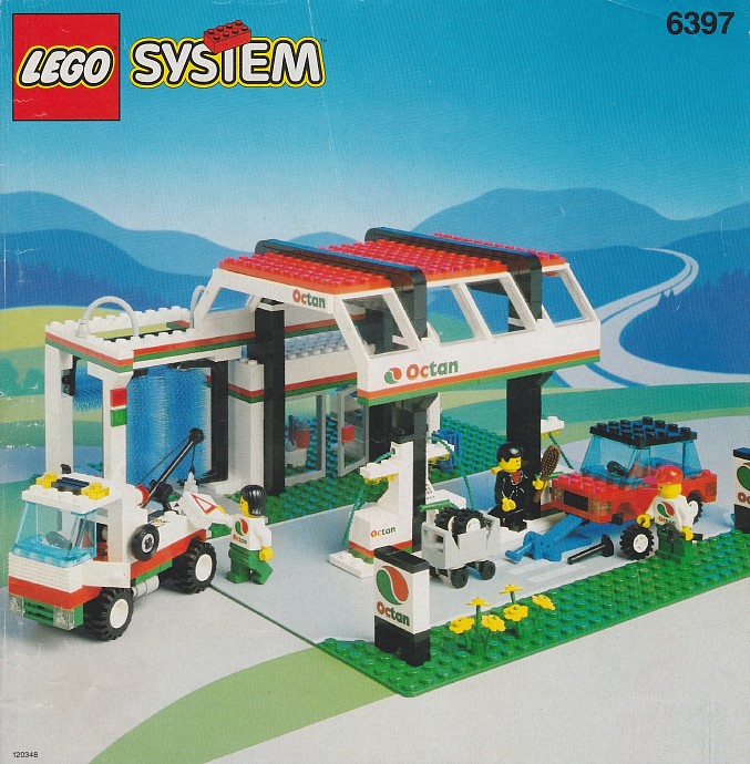Конструктор LEGO (ЛЕГО) Town 6397 Gas N' Wash Express
