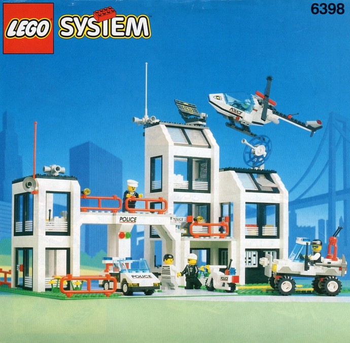 Конструктор LEGO (ЛЕГО) Town 6398 Central Precinct HQ