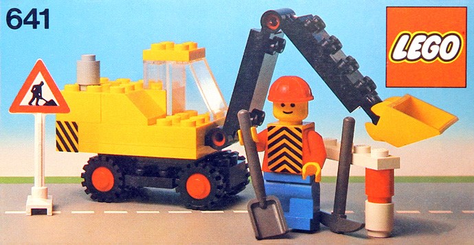 Конструктор LEGO (ЛЕГО) Town 641 Excavator