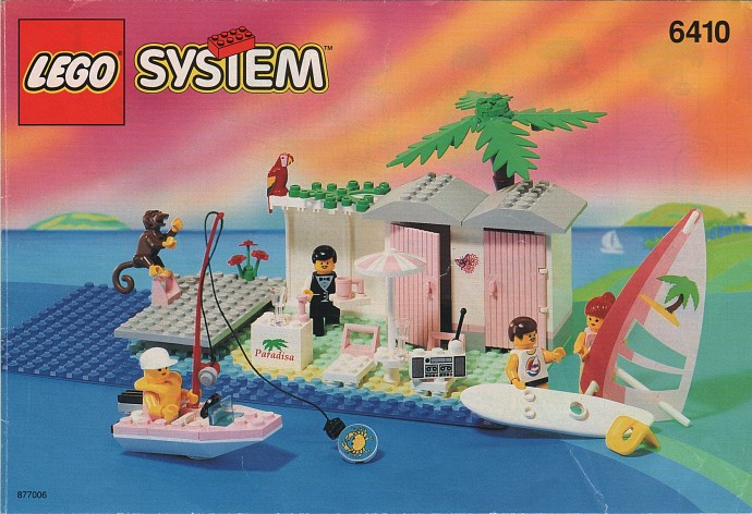 Конструктор LEGO (ЛЕГО) Town 6410 Cabana Beach