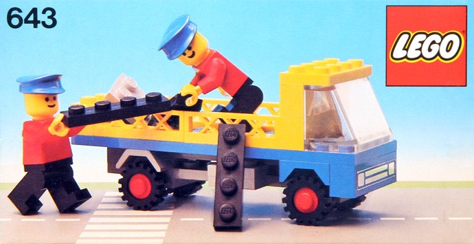 Конструктор LEGO (ЛЕГО) Town 643 Flatbed Truck