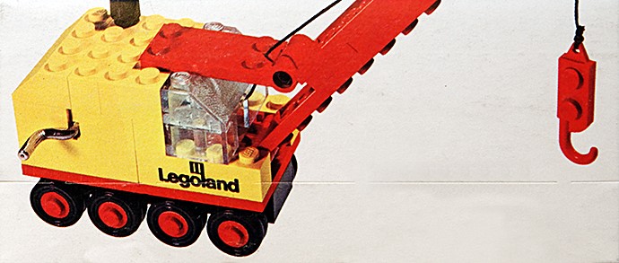Конструктор LEGO (ЛЕГО) LEGOLAND 643 Mobile Crane
