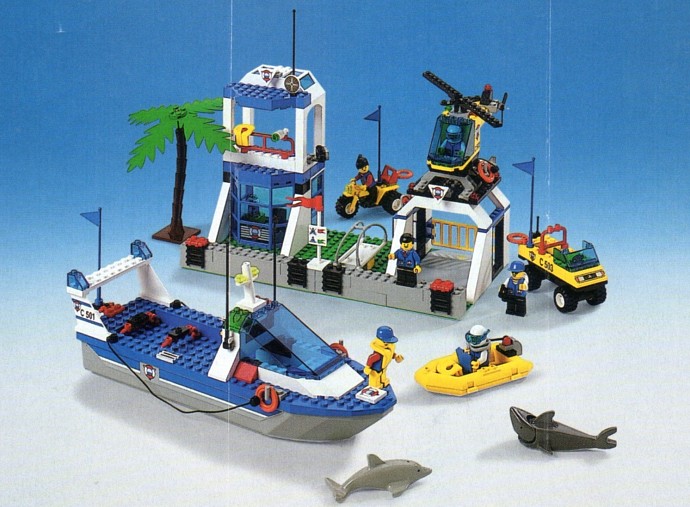 Конструктор LEGO (ЛЕГО) Town 6435 Coast Guard HQ