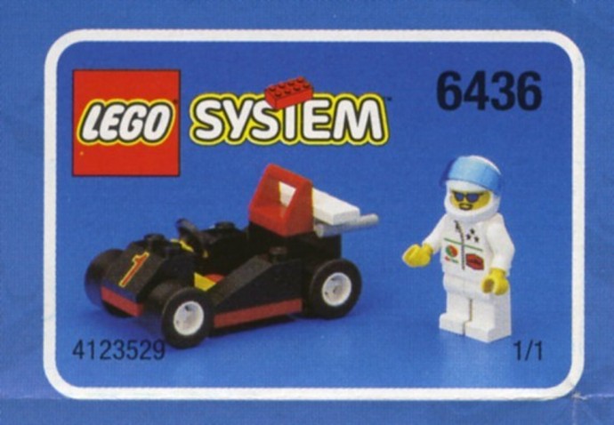 Конструктор LEGO (ЛЕГО) Town 6436 Go-Kart