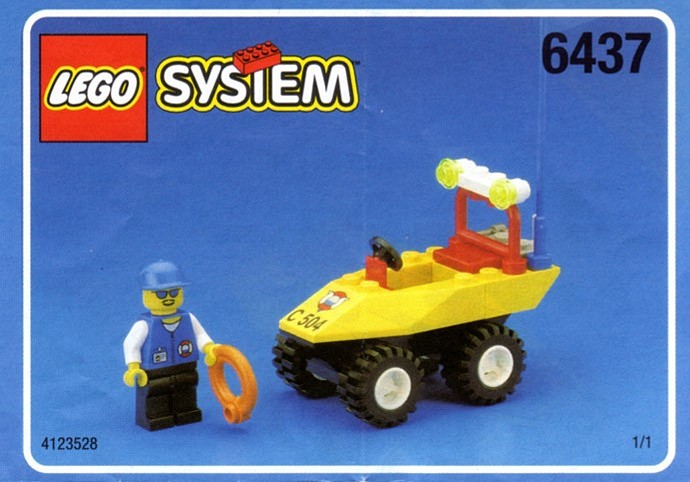 Конструктор LEGO (ЛЕГО) Town 6437 Beach Buggy