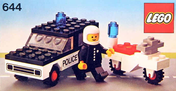 Конструктор LEGO (ЛЕГО) Town 644 Police Mobile Patrol