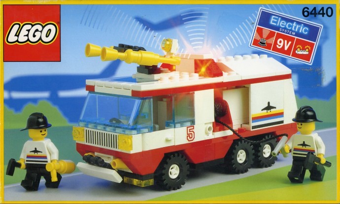 Конструктор LEGO (ЛЕГО) Town 6440 Jetport Fire Squad