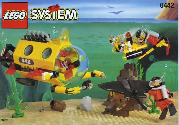 Конструктор LEGO (ЛЕГО) Town 6442 Sting Ray Explorer