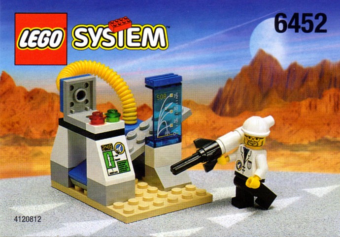 Mini Rocket Launcher 6452 Town LEGO