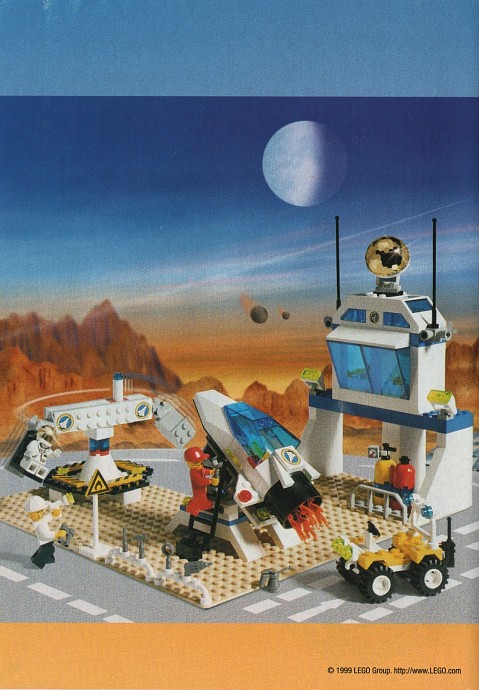 Конструктор LEGO (ЛЕГО) Town 6455 Space Simulation Station