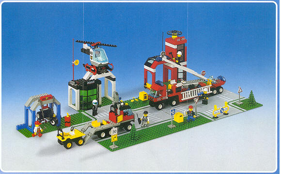 Конструктор LEGO (ЛЕГО) Town 6464 Super Rescue Complex