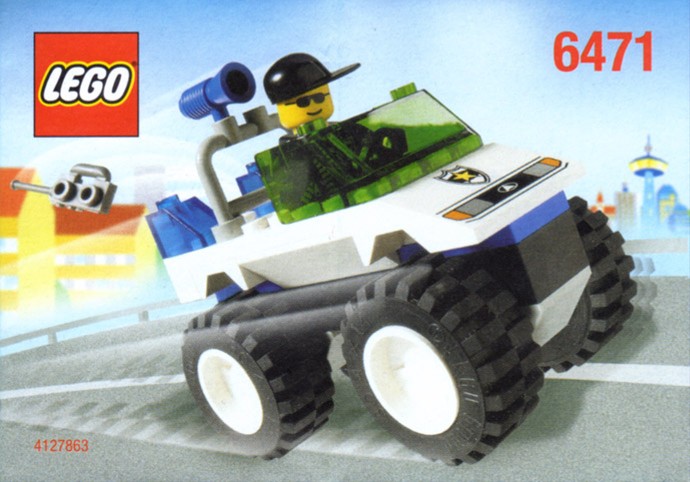 Конструктор LEGO (ЛЕГО) Town 6471 4WD Police Patrol