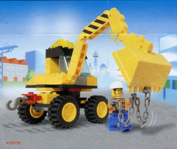 Конструктор LEGO (ЛЕГО) Town 6474 4-Wheeled Front Shovel
