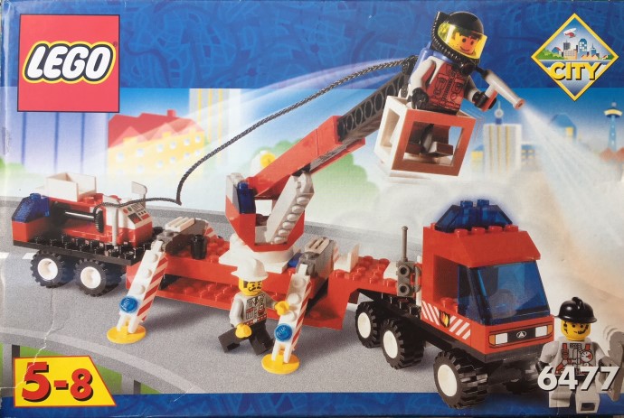 Конструктор LEGO (ЛЕГО) Town 6477 Fire Fighters' Lift Truck