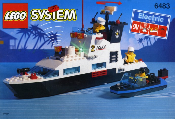 Конструктор LEGO (ЛЕГО) Town 6483 Coastal Patrol