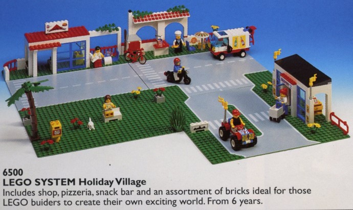 Конструктор LEGO (ЛЕГО) Town 6500 Holiday Village