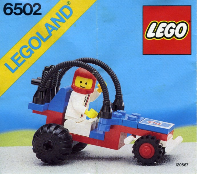 Конструктор LEGO (ЛЕГО) Town 6502 Turbo Racer