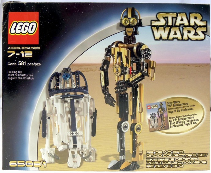 Конструктор LEGO (ЛЕГО) Star Wars 65081 R2-D2 / C-3PO Droid Collectors Set