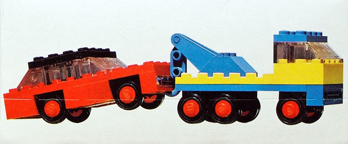 Tow Truck and Car 651 LEGOLAND LEGO