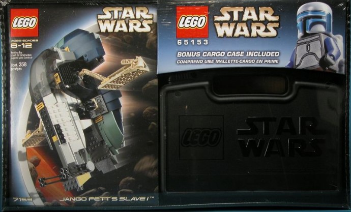 Конструктор LEGO (ЛЕГО) Star Wars 65153 Jango Fett's Slave I with Bonus Cargo Case
