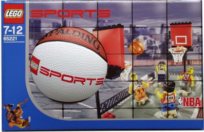 Конструктор LEGO (ЛЕГО) Sports 65221 Street Basketball set with Spalding mini-basketball