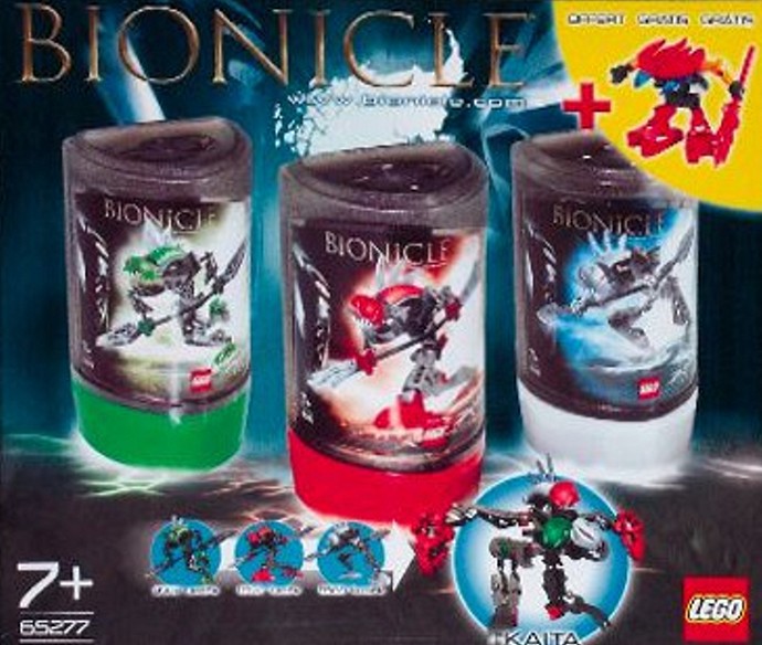 Конструктор LEGO (ЛЕГО) Bionicle 65277 Rahkshi Kaita Za Pack