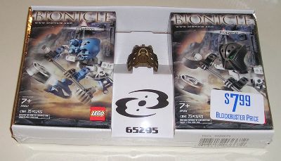 Bionicle twin pack with gold mask 65295 Bionicle LEGO