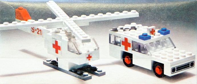 Ambulance and Helicopter 653 LEGOLAND LEGO