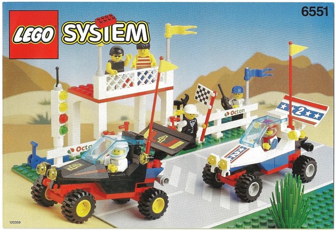 Конструктор LEGO (ЛЕГО) Town 6551 Checkered Flag 500