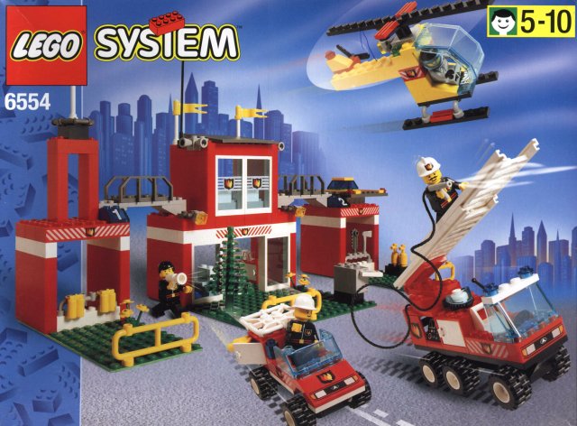 Blaze Brigade 6554 Town LEGO