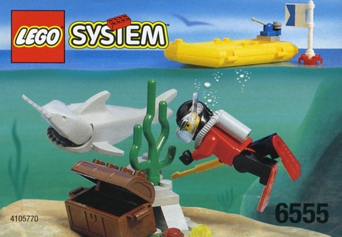 Конструктор LEGO (ЛЕГО) Town 6555 Sea Hunter