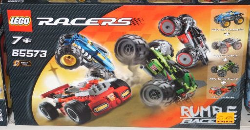 Конструктор LEGO (ЛЕГО) Racers 65573 Rumble Racers