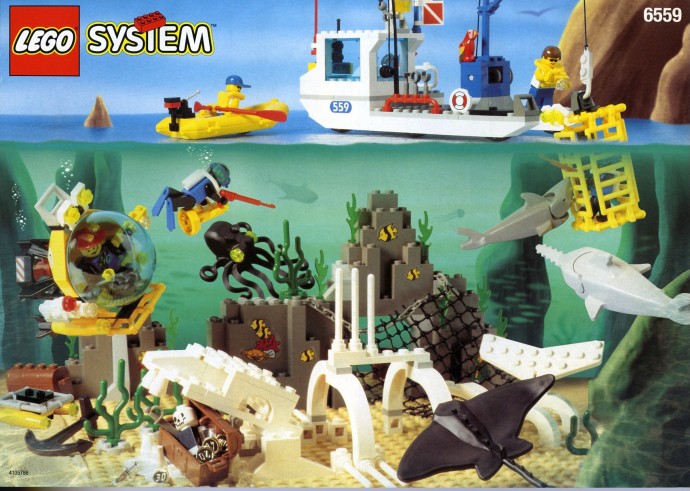 Конструктор LEGO (ЛЕГО) Town 6559 Deep Sea Bounty