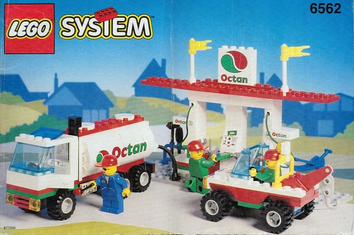 Конструктор LEGO (ЛЕГО) Town 6562 Gas Stop Shop