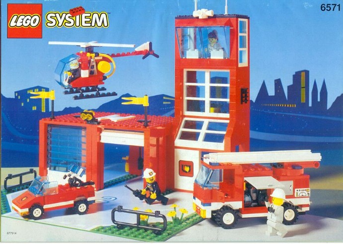 Flame Fighters 6571 Town LEGO