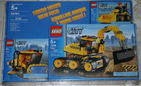 Конструктор LEGO (ЛЕГО) City 65743 City Construction Value Pack