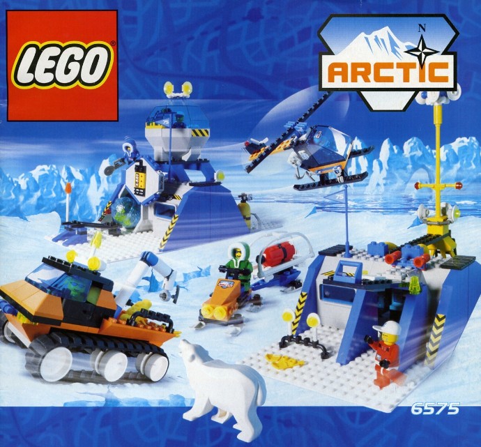 Конструктор LEGO (ЛЕГО) Town 6575 Polar Base
