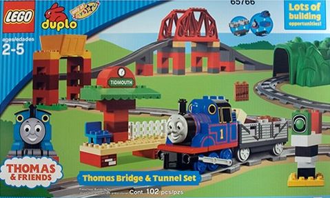 Конструктор LEGO (ЛЕГО) Duplo 65766 Thomas Bridge & Tunnel Set