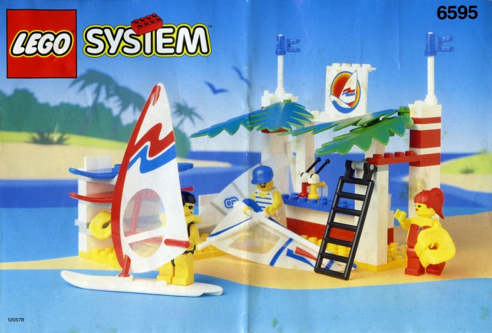 Lego surf shop