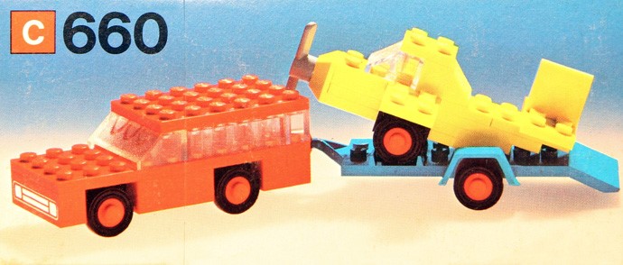 Конструктор LEGO (ЛЕГО) LEGOLAND 660 Air Transporter