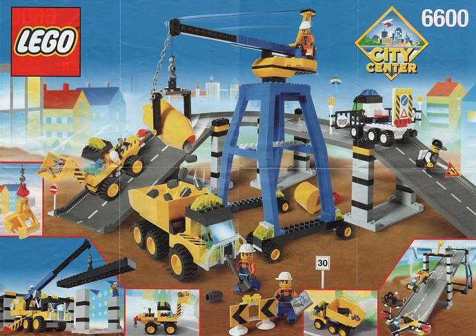 Конструктор LEGO (ЛЕГО) Town 6600 Highway Construction
