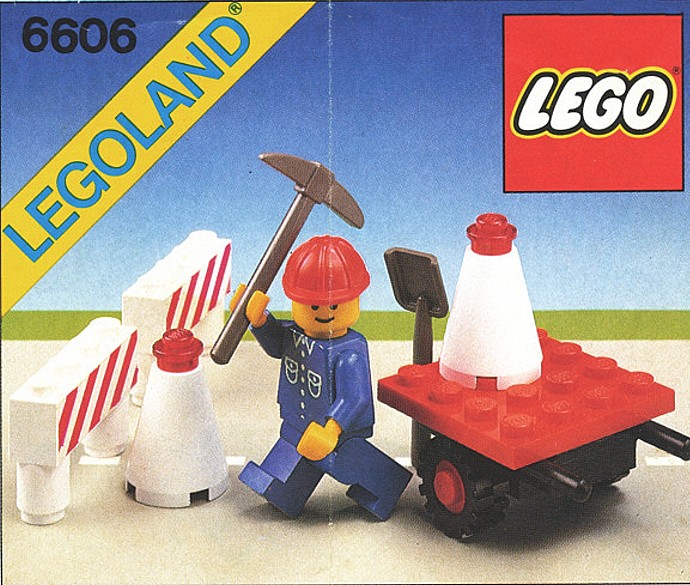 Конструктор LEGO (ЛЕГО) Town 6606 Road Repair Set