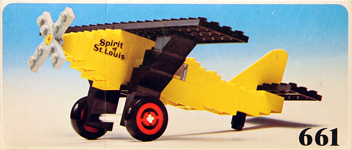 Конструктор LEGO (ЛЕГО) LEGOLAND 661 Spirit of St. Louis