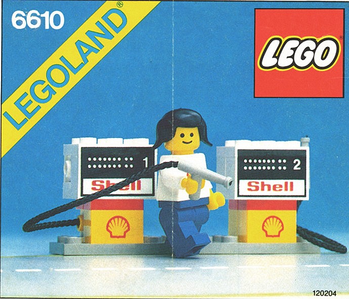 Конструктор LEGO (ЛЕГО) Town 6610 Gas Pumps