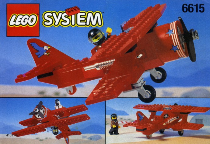 Конструктор LEGO (ЛЕГО) Town 6615 Eagle Stunt Flyer