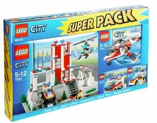 Конструктор LEGO (ЛЕГО) City 66193 City Medical Super Pack