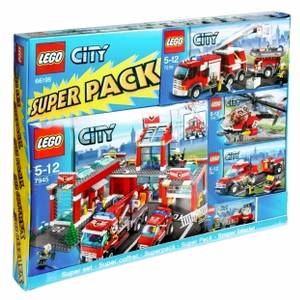 Конструктор LEGO (ЛЕГО) City 66195 City Super Pack