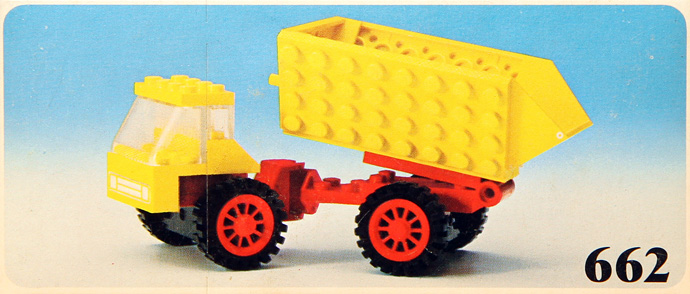 Конструктор LEGO (ЛЕГО) LEGOLAND 662 Dump Truck